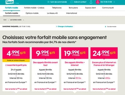 code promo sosh