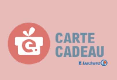Carte Cadeau Leclerc