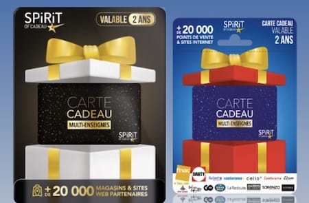 Carte Cadeau Spirit