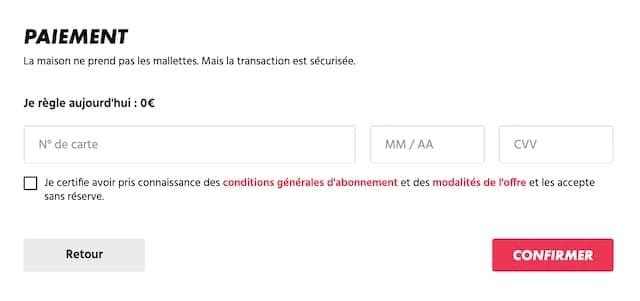 Payer offre Canal plus